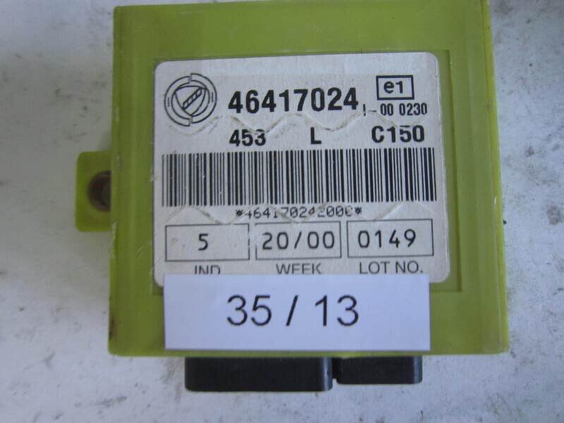 35-13 Centralina Immobilizer Alfa Romeo / Fiat / Lancia 46417024 453 L C150 453LC150 VARIE