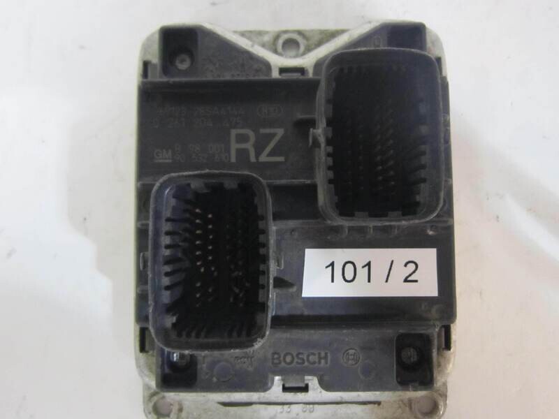 101-2 Centralina Motore Bosch 0 261 204 475 0261204475 969123 28SA4144 90 532 610 RZ OPEL Benzina CORSA 1.2