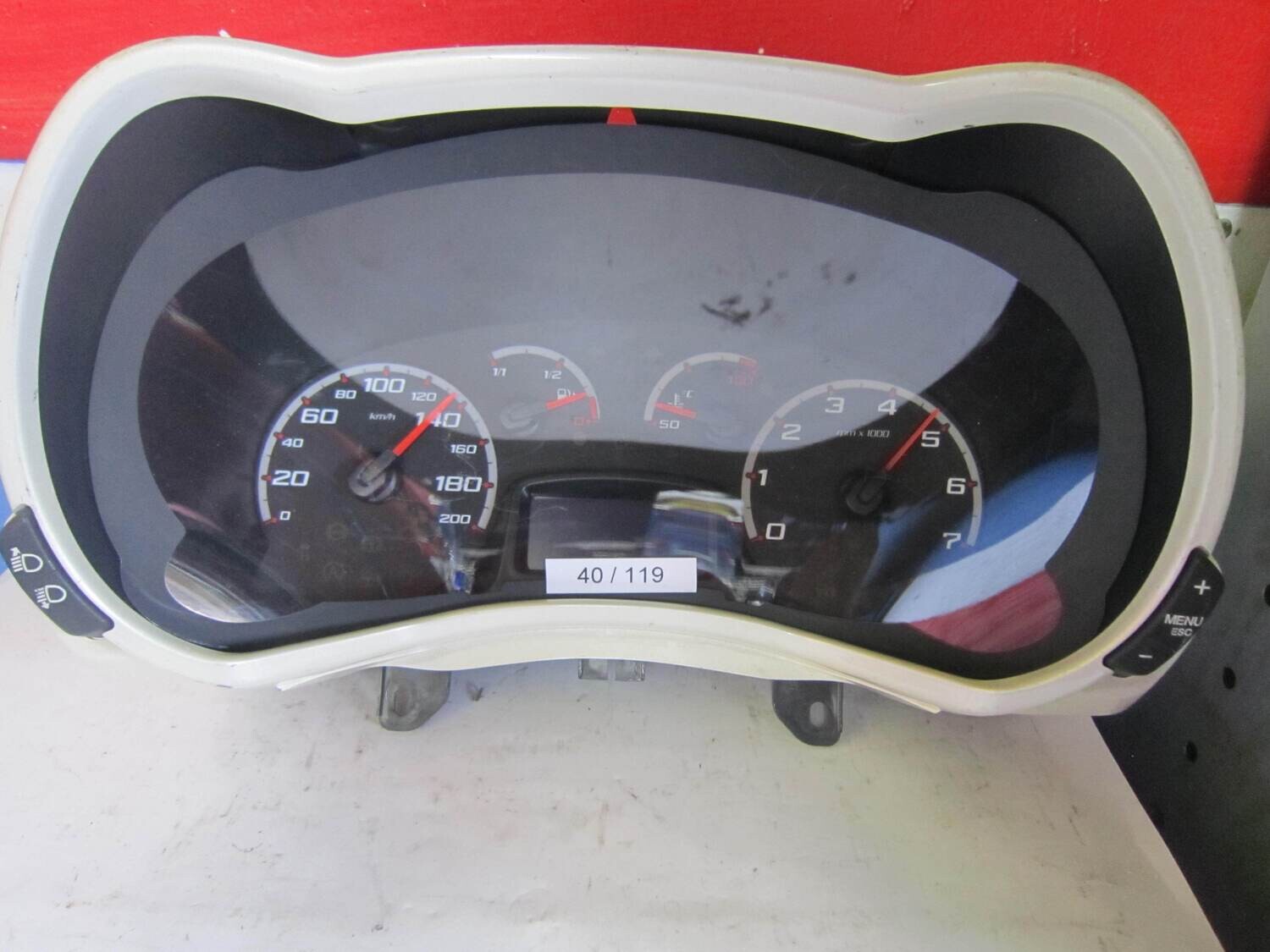 40-119 Quadro Strumenti / Contachilometri Ford 5550050519 Benzina KA