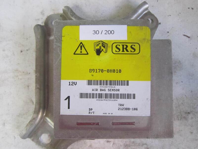 30-200 Centralina Airbag TRW 89170-0H010 891700H010 212388-106 212388106 TOYOTA Generica AYGO