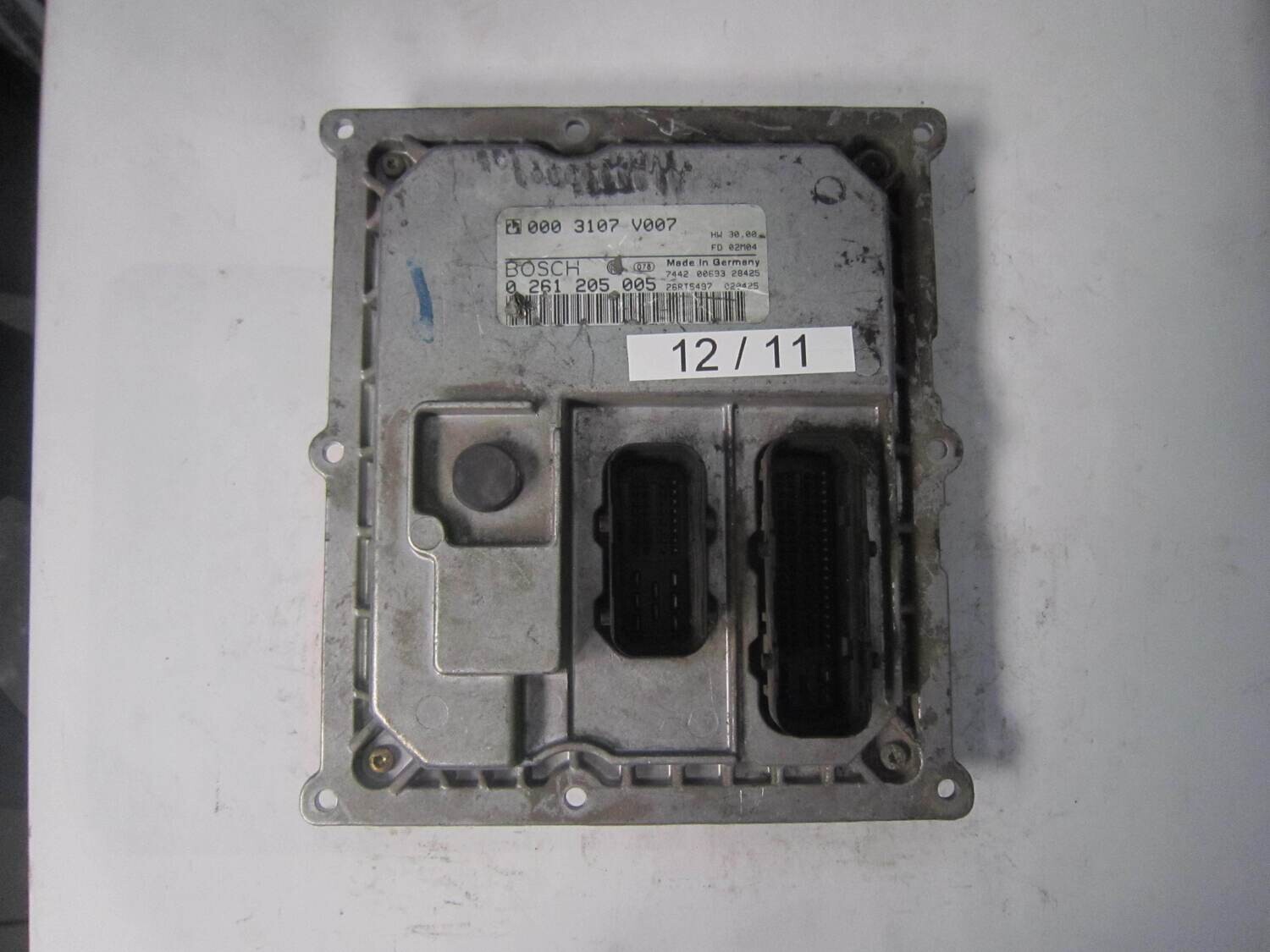 12-11 Centralina Motore Bosch 0261205005 0 261 205 005 000 3107 V007 0003107V007 26RT5497  ___    SMART   0.6