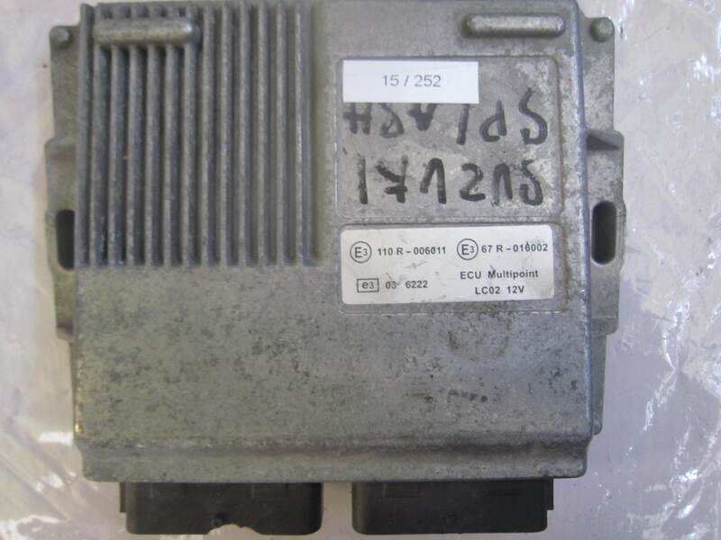 15-252 Centralina Gas Gpl Landi Renzo 616505001 SUZUKI Benzina / GPL SPLASH