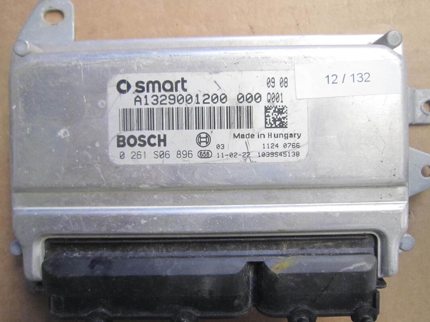 12-132 Centralina Motore Bosch 0 261 S06 896 0261S06896 A1329001200 1039S45138 SMART Benzina 451