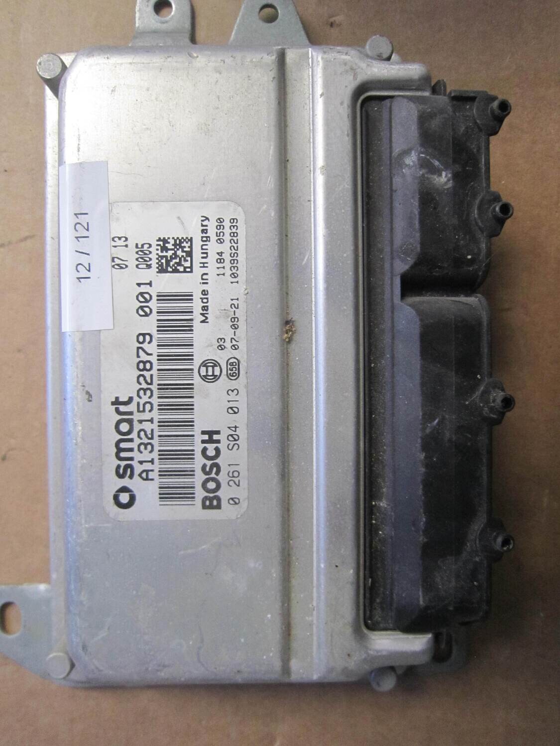 12-121 Centralina Motore Bosch 0 261 S04 013 0261S04013 A1321532879 1039S22839 SMART Benzina FORTWO 451 1.0