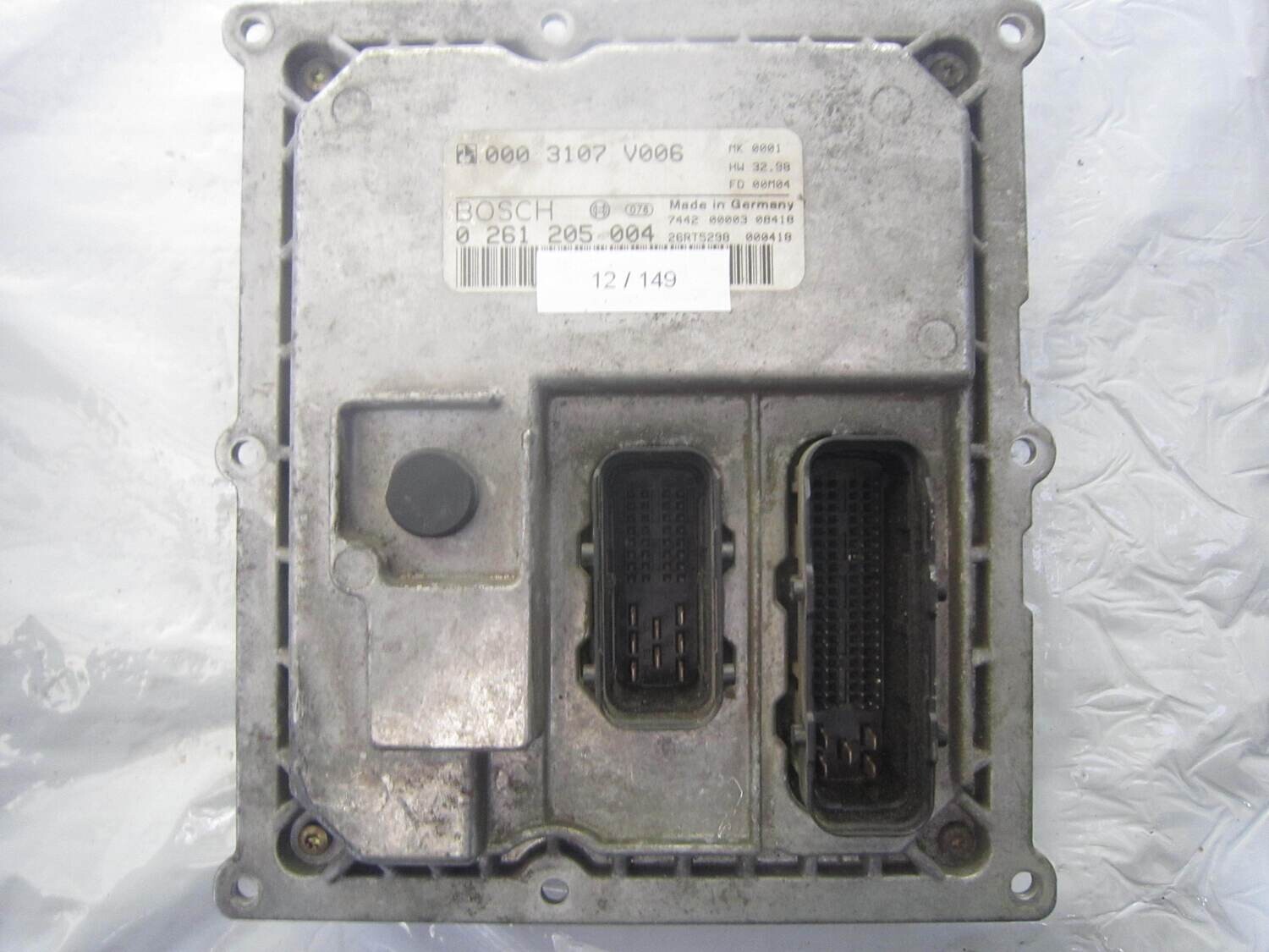 12-149 Centralina Motore Bosch 0 261 205 004 0261205004 000 3107 V006 0003107V006 26RT5229 SMART Benzina FORTWO 450 0.7