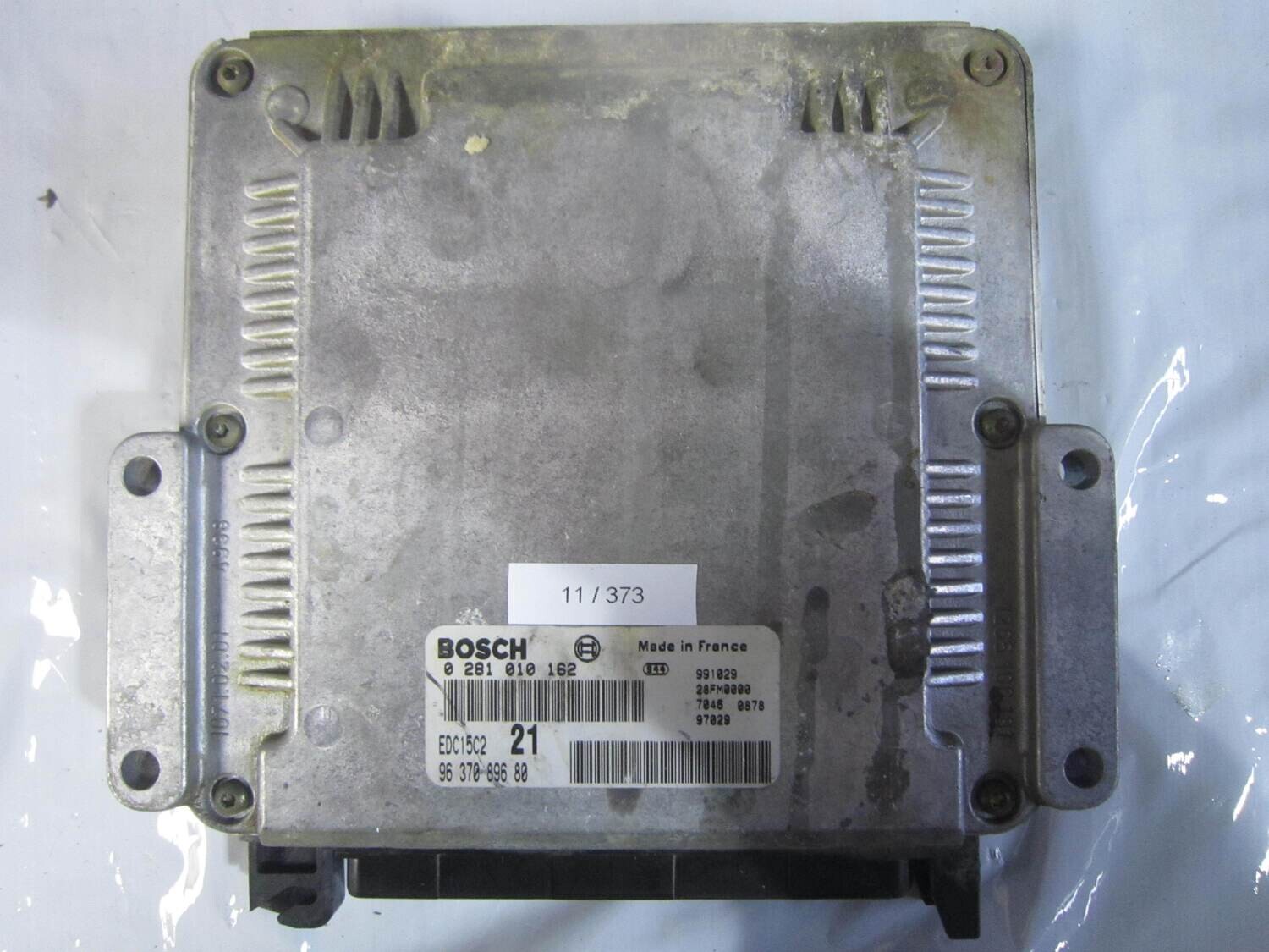 11-373 Centralina Motore Bosch 0 281 010 162 0281010162 96 370 896 80 9637089680 28FM0000 EDC15C2 CITROEN / PEUGEOT Diesel VARIE