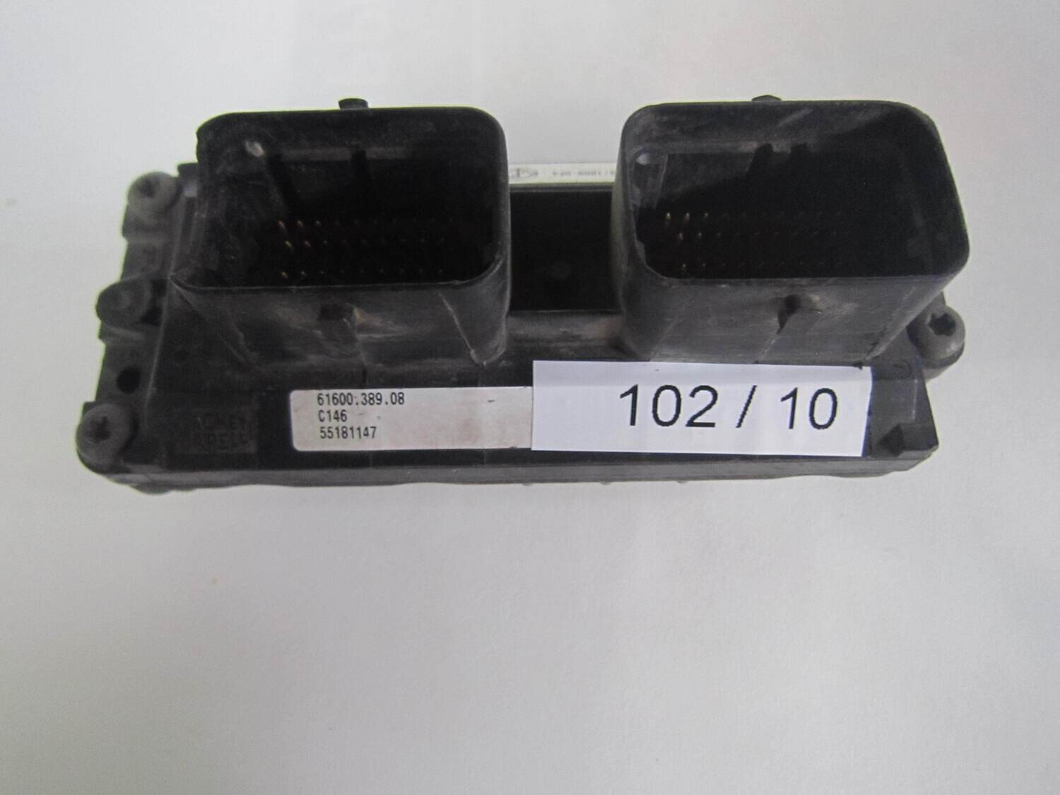 102-10 Centralina Motore Magneti Marelli 55181147 61600.389.08 6160038908 C146 IAW 59F.M2 ALFA ROMEO / FIAT / LANCIA Benzina PUNTO 1.2