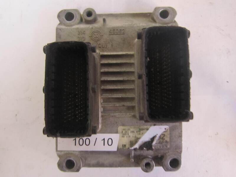100-10 Centralina Motore Bosch 0261206074 0 261 206 074 09 115 112 09115112 26SA7604      OPEL  CORSA C 1.2