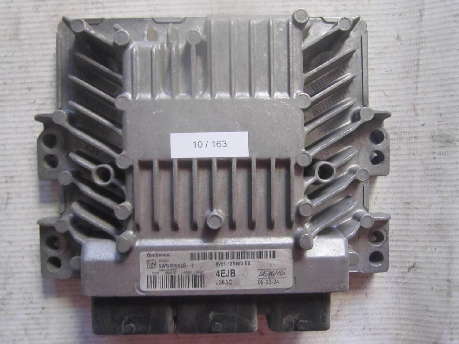 10-163 Centralina Motore Continental 5WS40584B-T 5WS40584BT 8V21-12A650-EB 8V2112A650EB 4EJB J38AC FORD Diesel C-MAX S-MAX