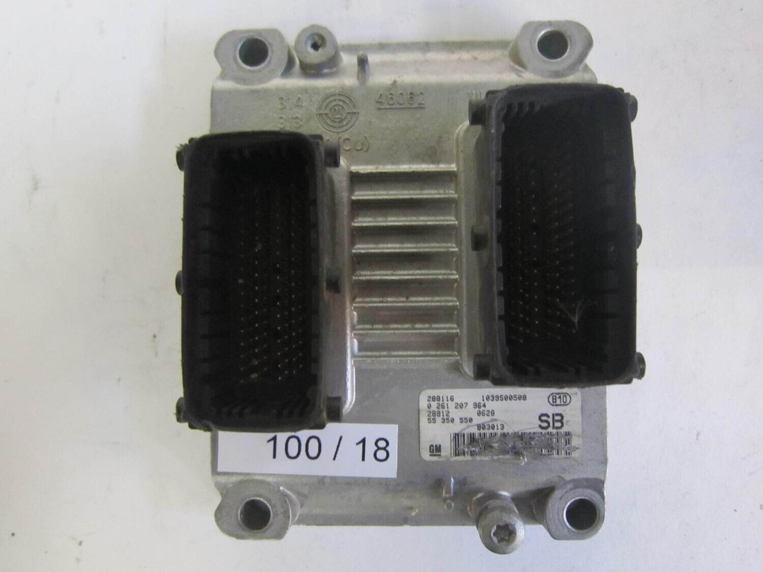 100-18 Centralina Motore Bosch 0 261 207 964 0261207964 55 350 550 55350550 1039S00508 OPEL Benzina CORSA 1.2