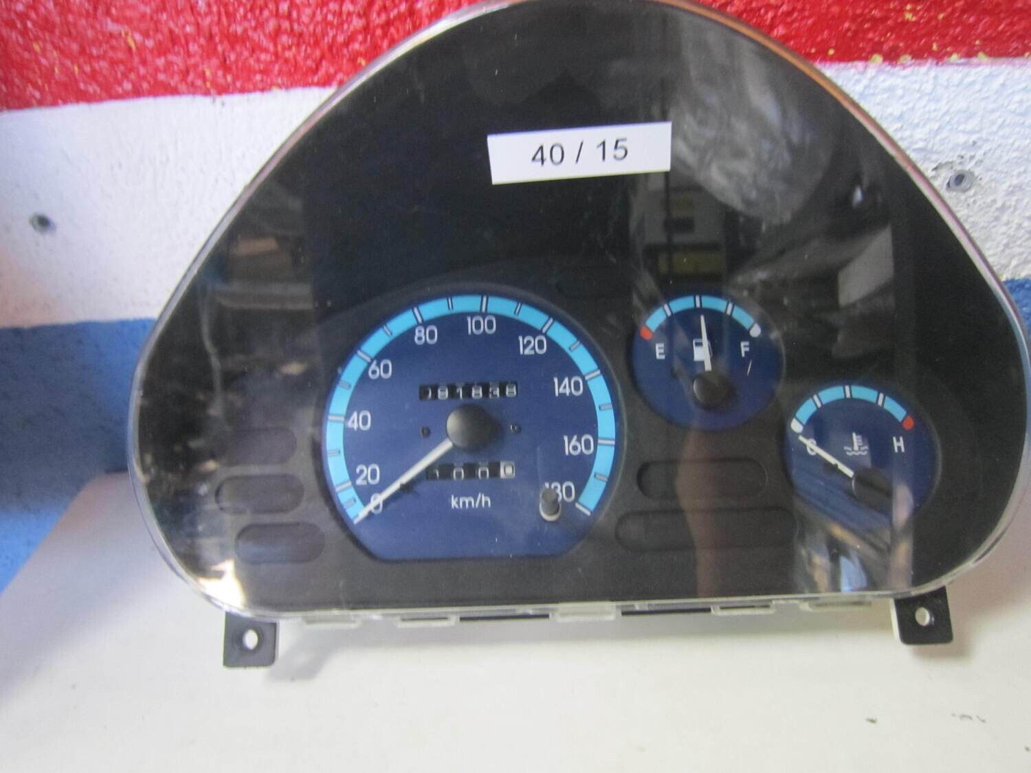40-15 Quadro Strumenti / Contachilometri Chevrolet 96566387 OA 8827 OA8827 DAEWOO Benzina MATIZ 0.8