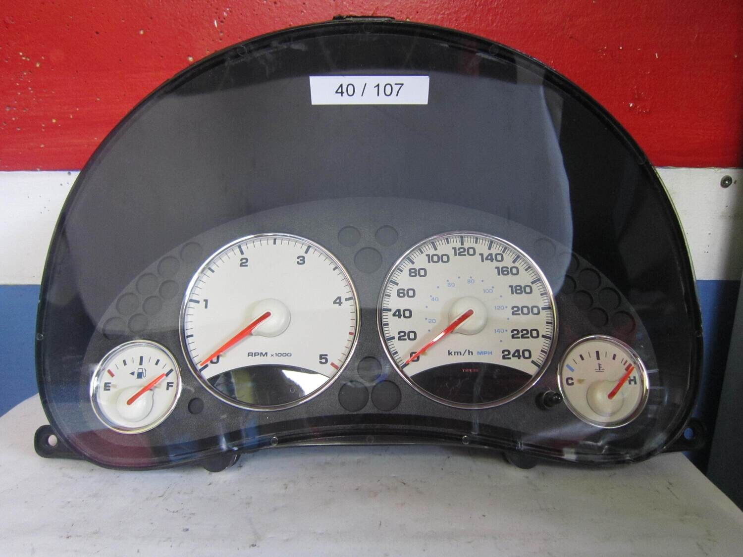 40-107 Quadro Strumenti / Contachilometri Vdo 04832731AC P56010587AE 04828935 AB JEEP Diesel CHEROKEE