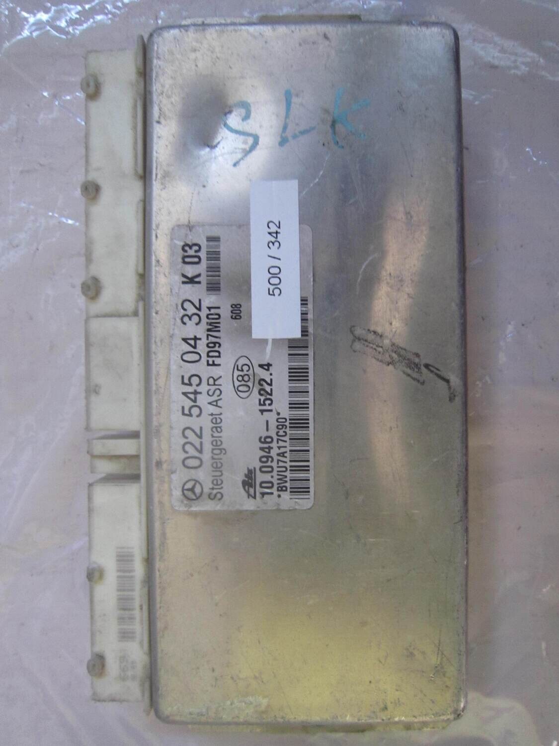 500-342 Centralina Abs Esp Hba Mercedes 022 545 04 32 0225450432 FD97M01 10.0946-1522.4 VARIE