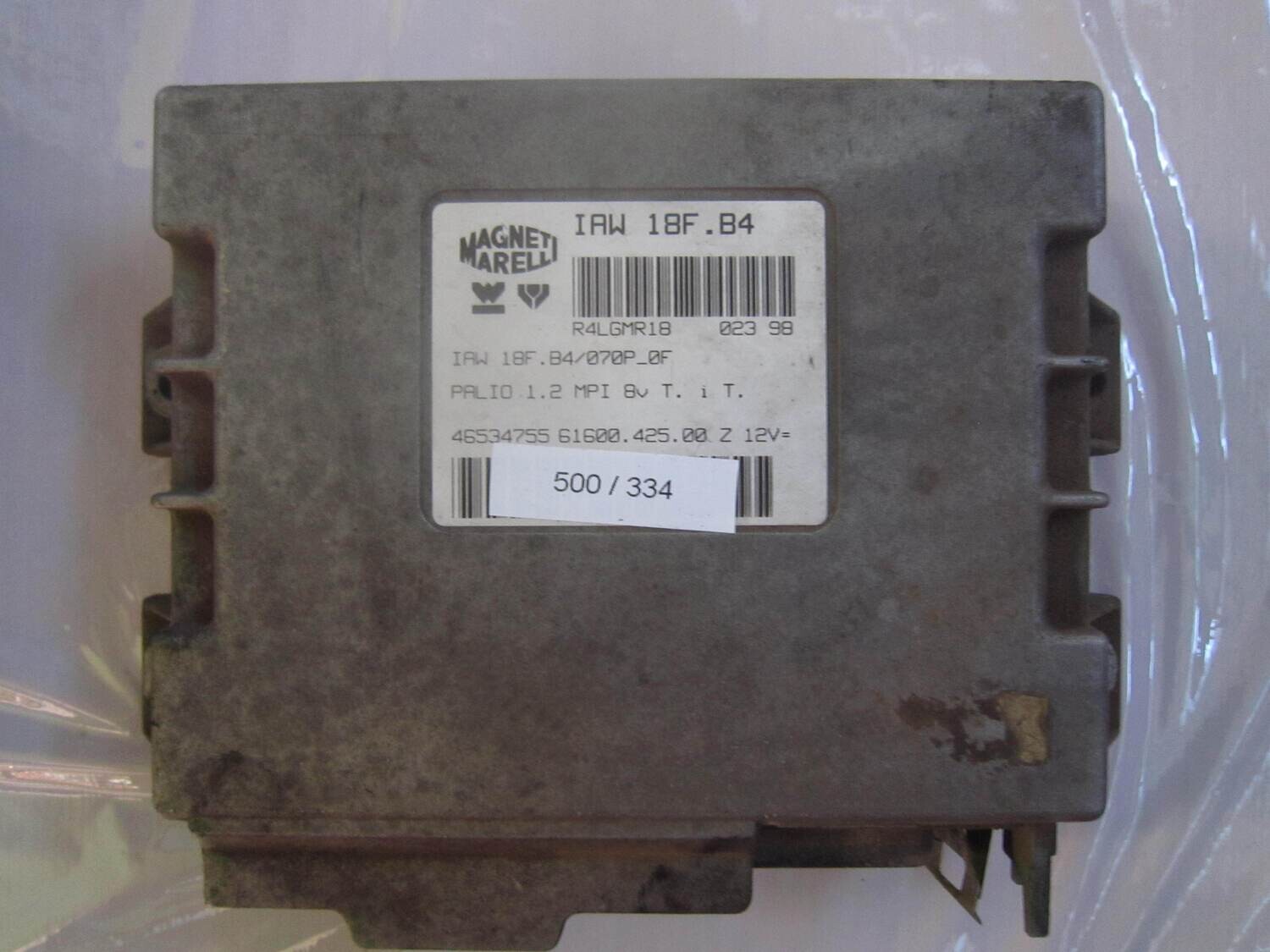 500-334 Centralina Motore Magneti Marelli 46534755 IAW 18F.B4 IAW18FB4 61600.425.00  FIAT  Benzina PALIO