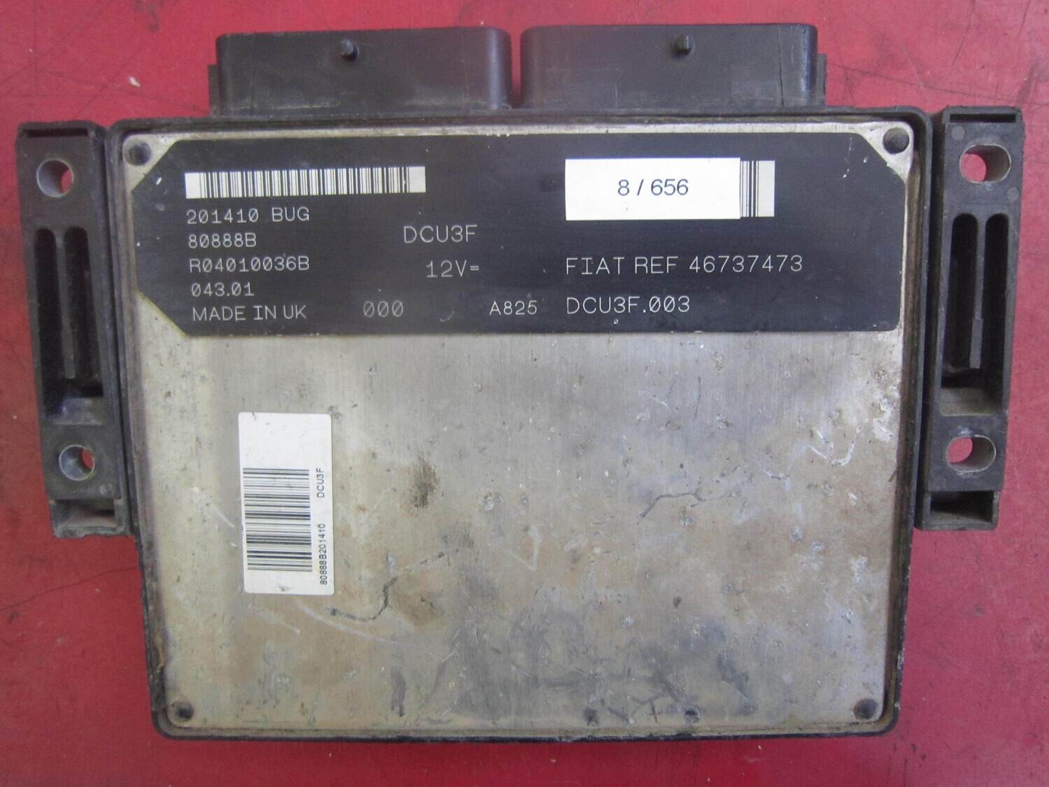 8-656 Centralina Motore Lucas 46737473 R04010036B DCU3F.003 ALFA ROMEO / FIAT / LANCIA Diesel DOBLO' 1.9