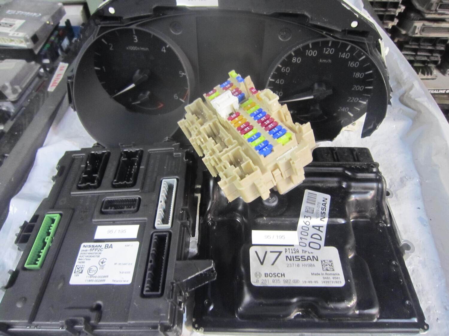 95-195 Kit Motore NISSAN 0281035907 NEC999-078 010063 0DA NEC9990780100630DA 284B1 6FP2C   A2C1603040700 TYPE083A Diesel QASHQAI
