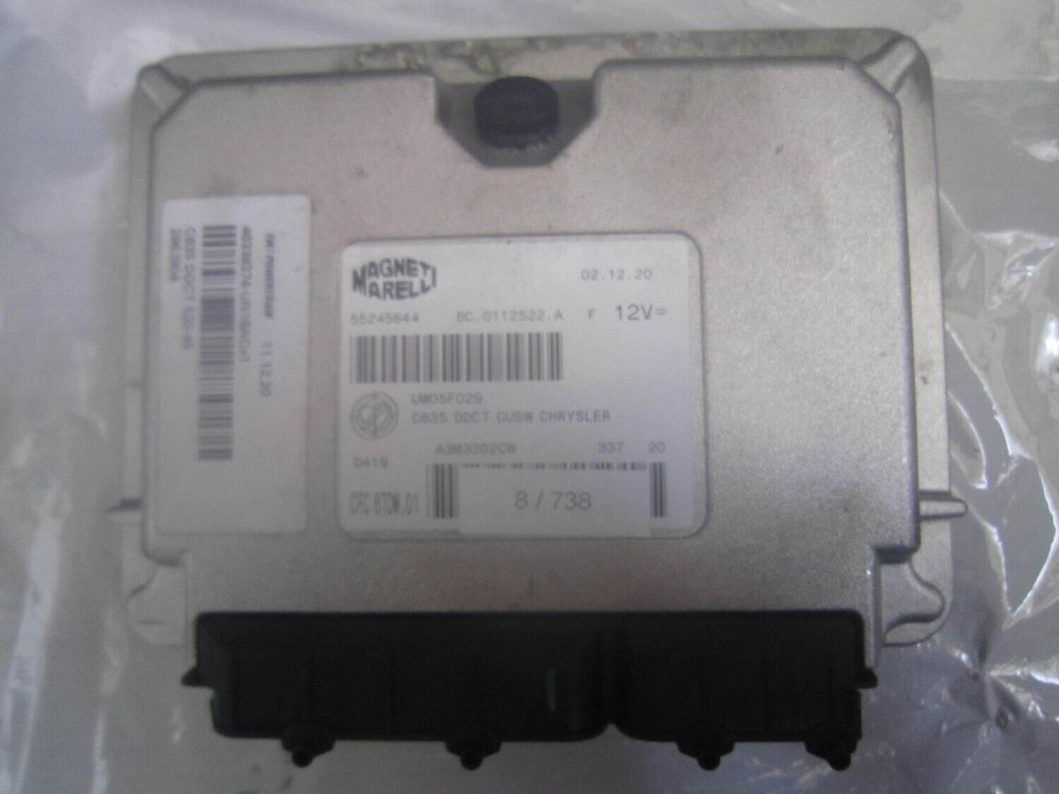 8-738 Centralina Cambio Automatico Magneti Marelli 55245644    BC.0112522.A CFC 8TDW.01  ALFA ROMEO / FIAT / LANCIA GENERICA VARIE