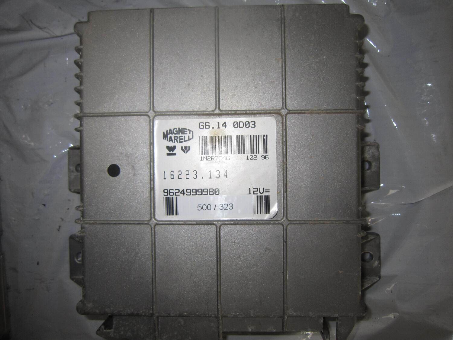 500-323 Centralina Motore Magneti Marelli 9624999980 G6.14 0D03 G6140D03 16223.134 CITROEN / PEUGEOT Benzina 306