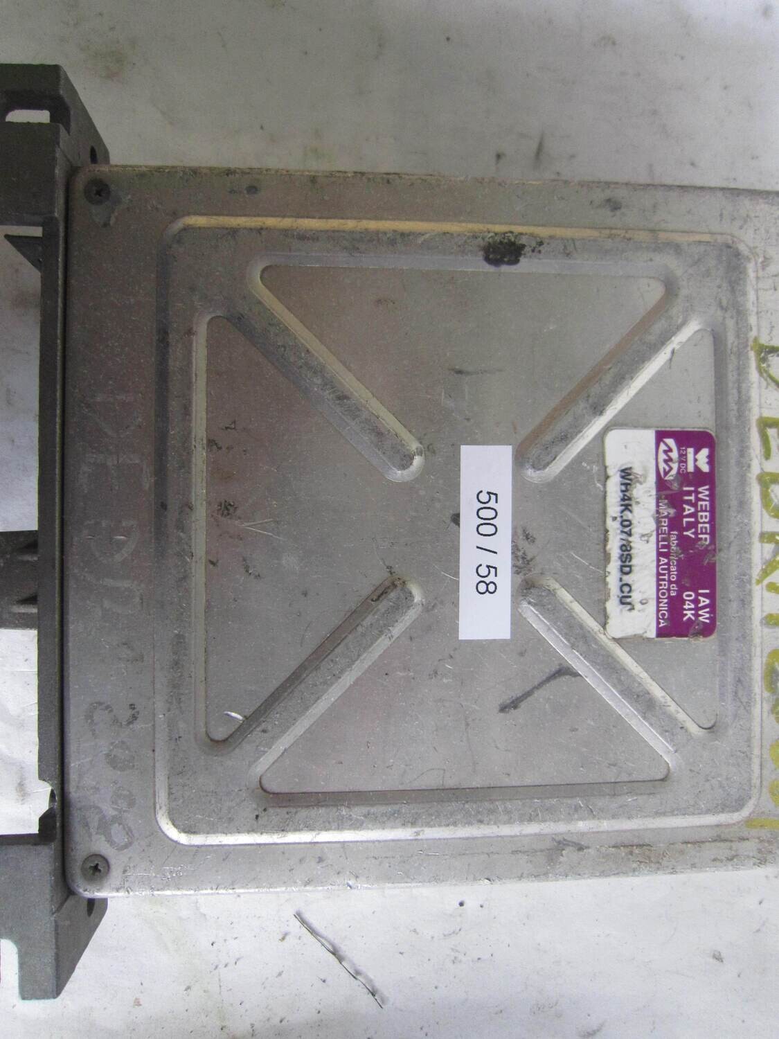 500-58 Centralina Motore Weber Italy IAW 04K IAW04K WH4K.07/8SD.CU WH4K078SDCU ALFA ROMEO / FIAT / LANCIA Benzina DELTA DEDRA 1.6