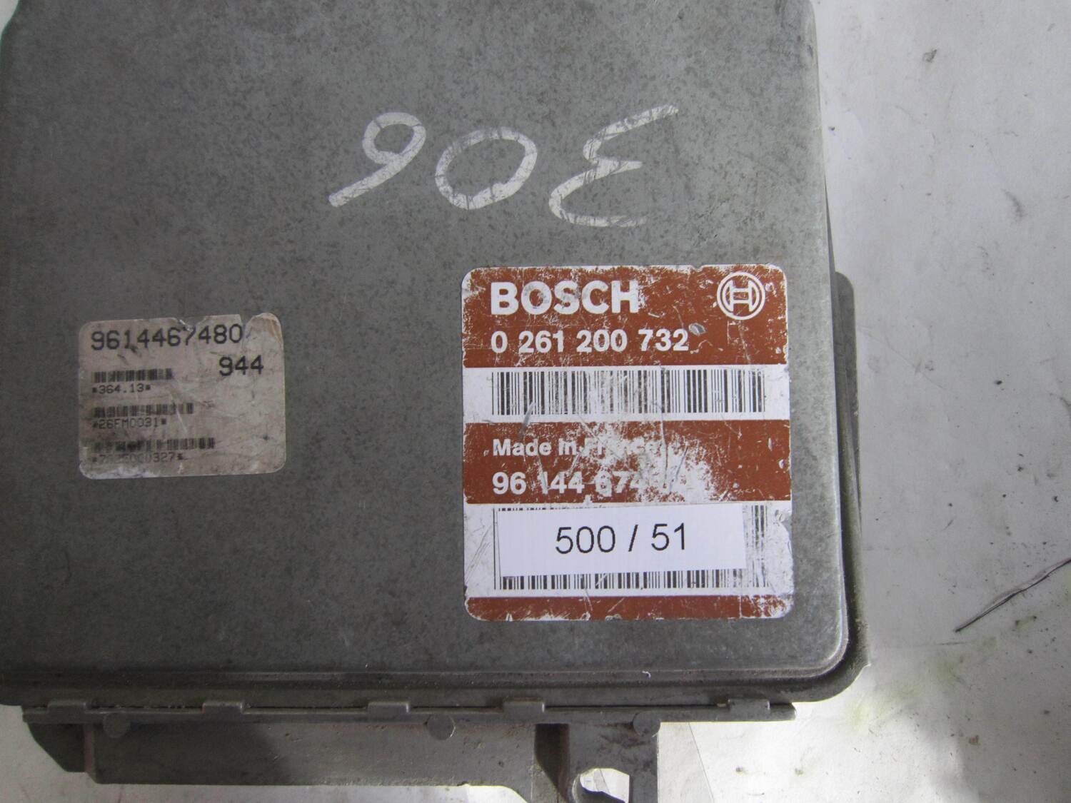 500-51 Centralina Motore Bosch 0261200732 0 261 200 732         CITROEN / PEUGEOT  306 / ZX