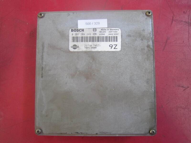 500-328 Centralina Motore Bosch 0 261 204 249 0261204249 23710 74B72 2371074B72 26RT7289 NISSAN Benzina MICRA 1.3