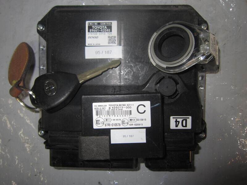 95-187 Kit Motore Toyota 89661-42D40 8966142D40 275100-3713 2751003713 89780-42111   625013-000 89783-42020 626712-000 Diesel RAV 4