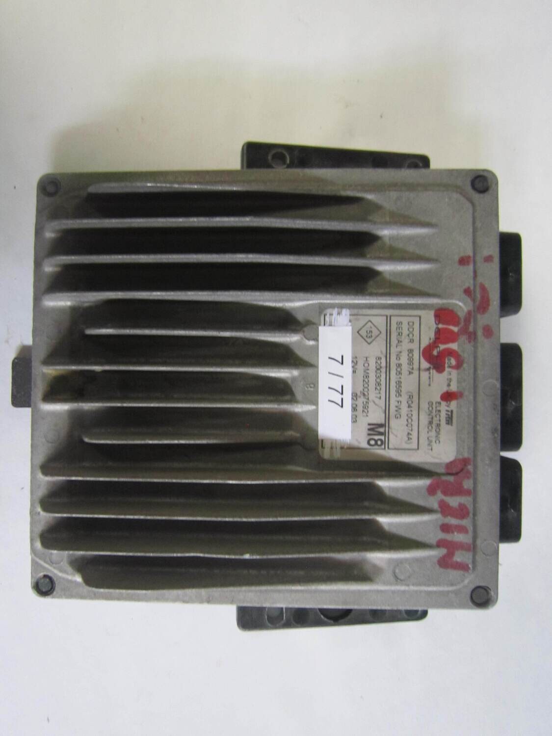 7-77 Centralina Motore Delphi DDCR80997A DDCR 80997A R0410C074A  8200308217 8200308217 HOM8200275921  M8  NISSAN  MICRA 1.5 DCI