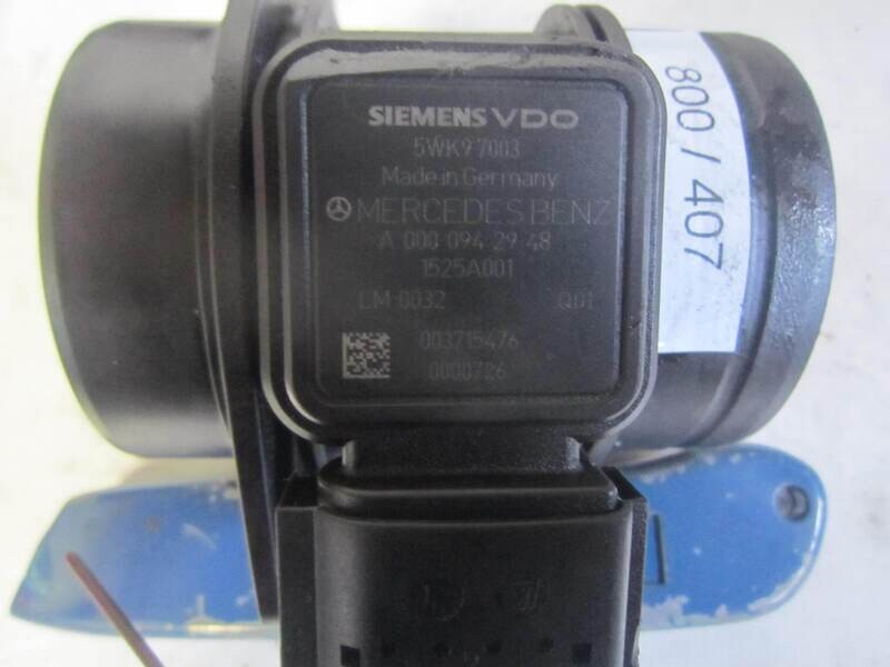 800-407 Debimetro Siemens 5WK9 7003 5WK97003 A 000 094 29 48 A0000942948 1525A001 LM032 MERCEDES BENZ Diesel CLASSE  A
