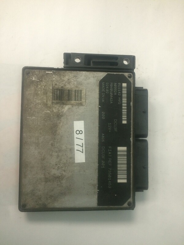 8-77 Centralina Motore Lucas  73501453 R04010042A  DCU3F.001 DCU3F001     ALFA ROMEO / FIAT / LANCIA  doblo punto 1.9