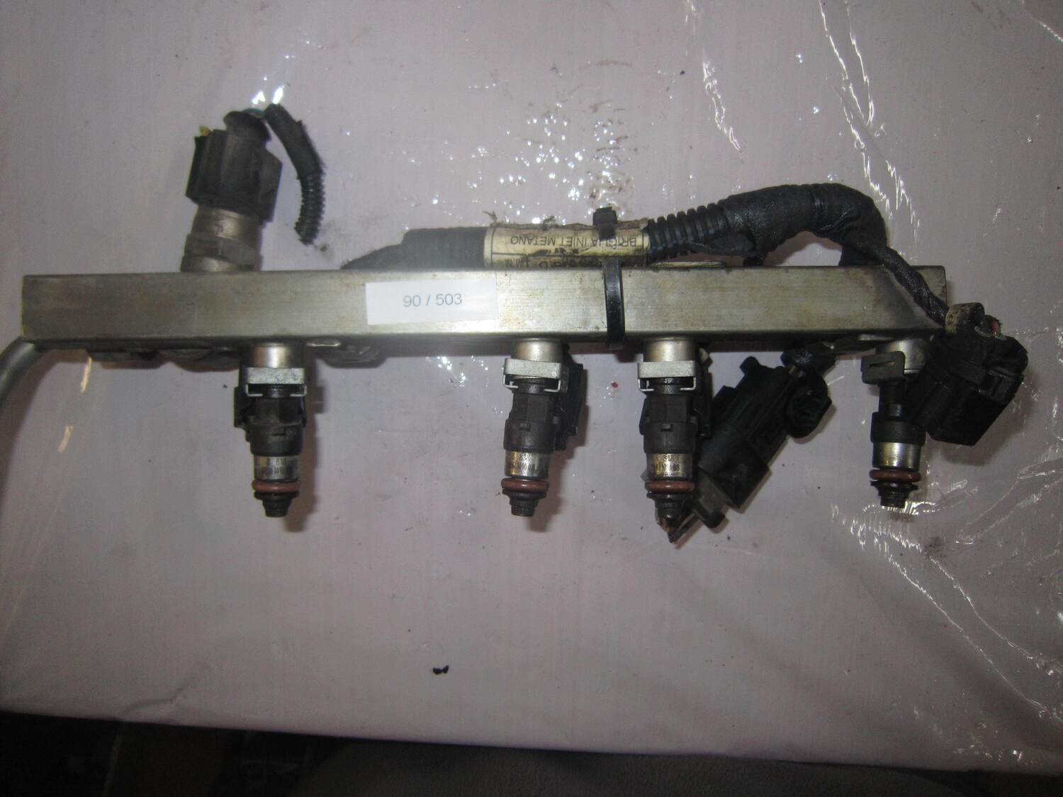 90-503 Rampa Iniettori Metano Metatron 110 R-006029 110R006029 CB 24 6B    ALFA ROMEO / FIAT / LANCIA BENZINA / METANO VARIE