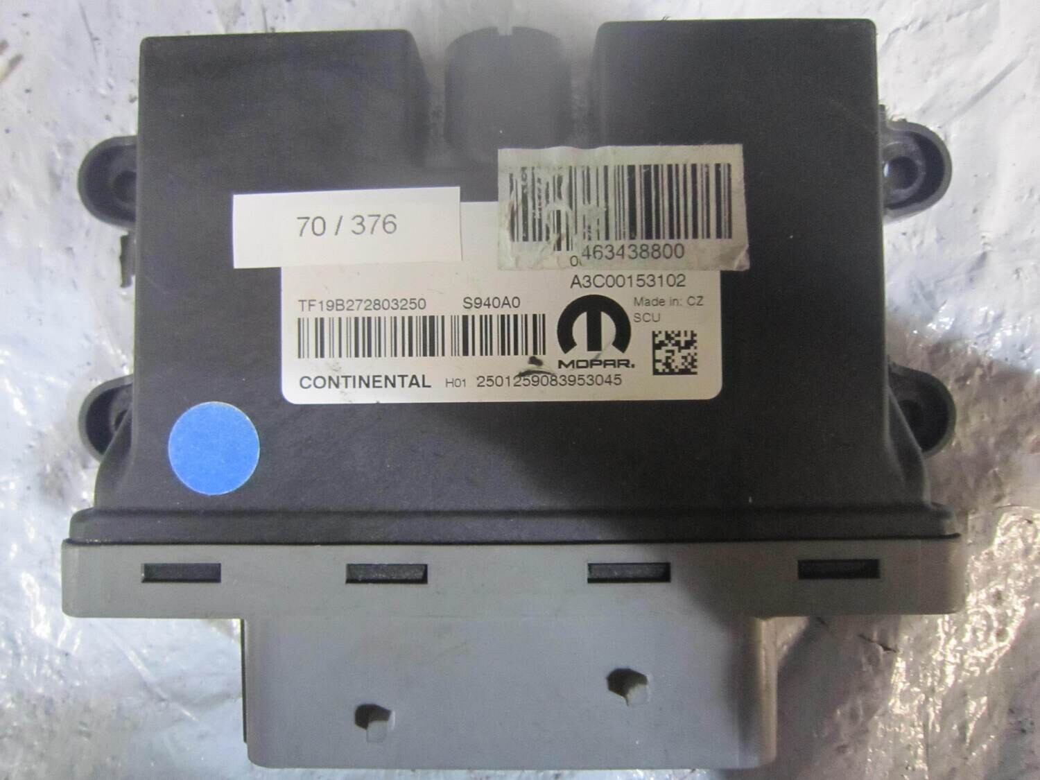 70-376 Modulo Di Controllo Continental A3C00153102