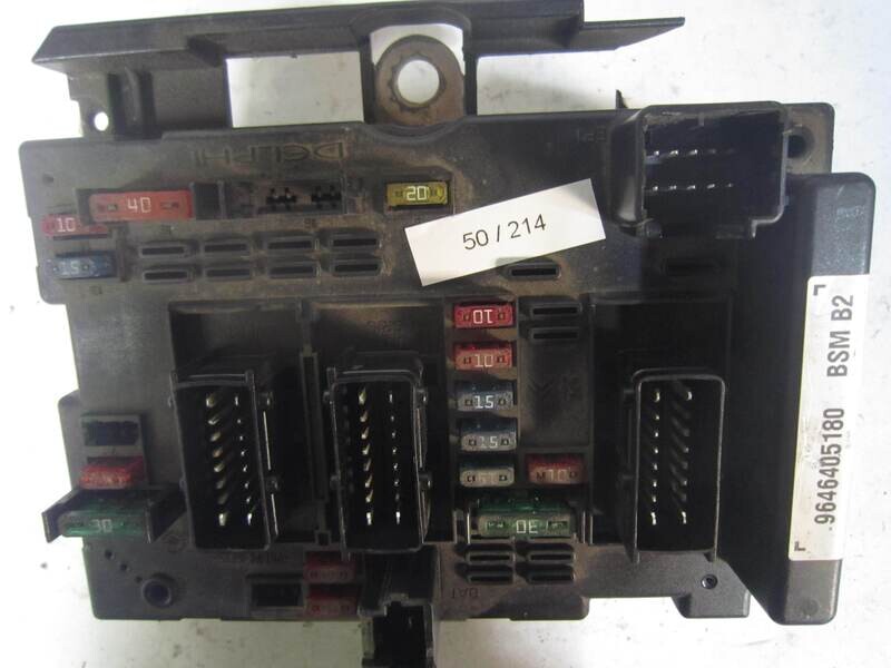 50-214 Body Computer Delphi 9646405180 BSM B2 BSMB2 CITROEN / PEUGEOT Generica 307
