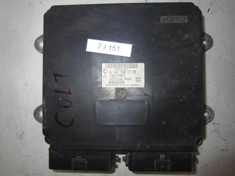 7-151 Centralina Motore Mitsubishi A1341501779 A 134 150 17 79 1860A551  E6T42483 H5ZE E6T42483H5ZE     MITSUBISHI  COLT