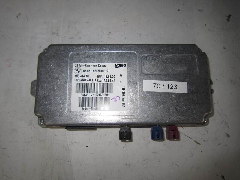 70-123 Modulo di Controllo Valeo 66.53-9245516-01 6653924551601 924551601 HW 10.01.00 SW A9.51.42 BMW SERIE X X 5 X 6