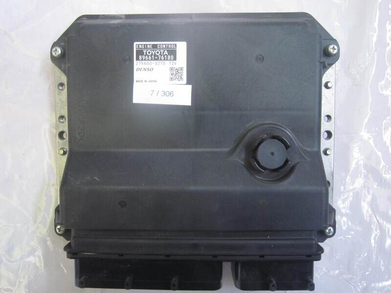 7-306 Centralina Motore Denso 89661-76180 8966176180 275600-3270 2756003270 LEXUS Ibrida CT 200