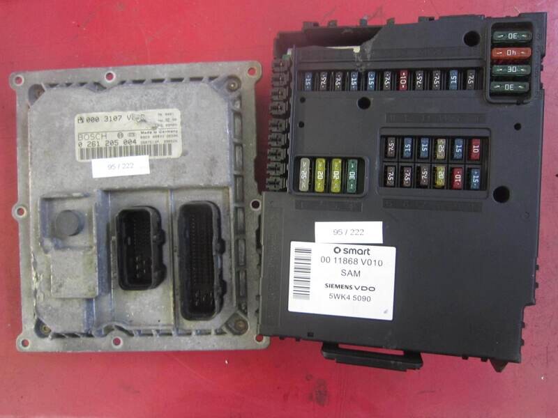 95-222 Kit Motore Smart 0 261 205 004 0261205004 000 3107 V006 0003107V006 0011868V010 5WK4 5090 Benzina FORTWO 450 0.7