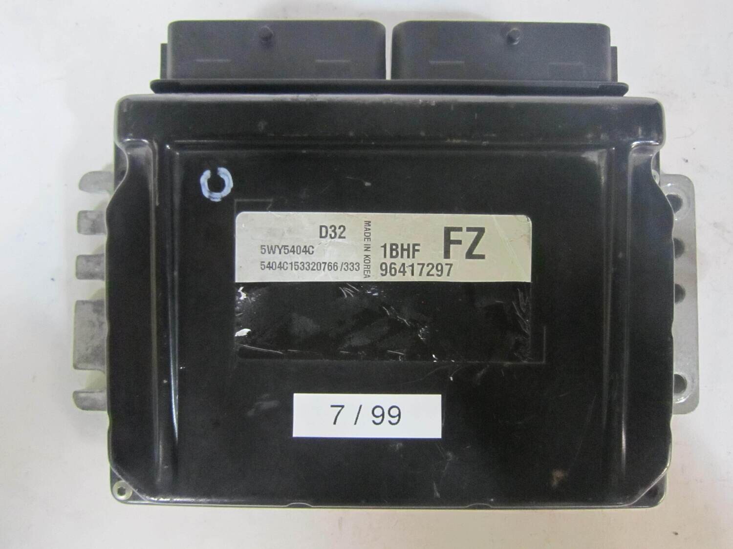 7-99 Centralina Motore Chevrolet  5WY5404C 96417297  1BHF FZ 1BHFFZ D32    CHEVROLET  MATIZ 0.8