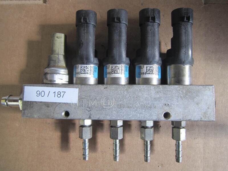 90-187 Rampa Iniettori GPL M.T.M. 110R-000005 RAILB 110R000005RAILB 10LF 09SQ9 90200 GENERICA Benzina/GPL