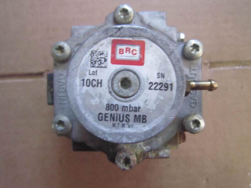 90-179 Riduttore di Pressione gpl BRC GENIUS MB GENIUSMB 800 MBAR 800MBAR GENERICA Benzina/GPL