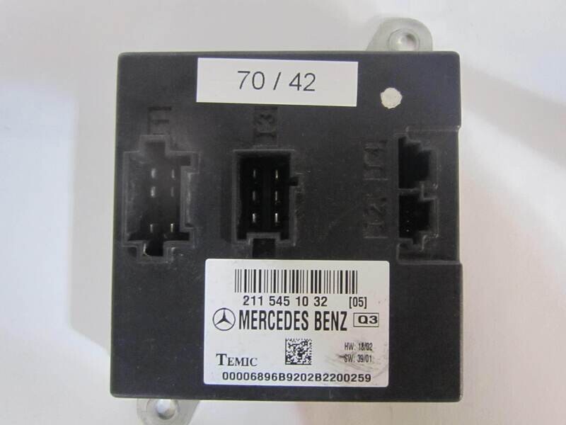 70-42 Modulo di Controllo Temic 2115451032 211 545 10 32         MERCEDES BENZ  CLS