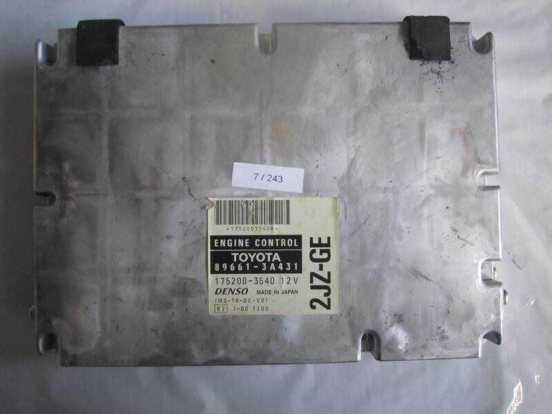 7-243 Centralina Motore Toyota 89661-3A431 896613A431 175200-3540 1752003540 2JZ-GE LEXUS Ibrida GS300