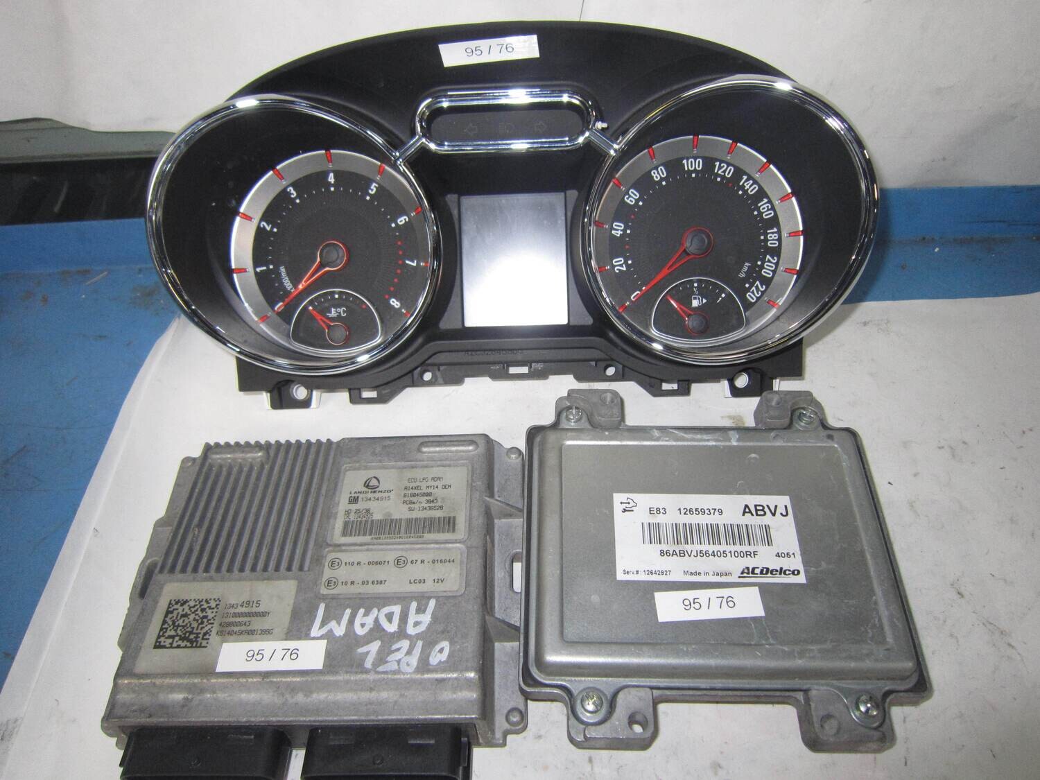 95-76 Kit Motore OPEL 12659379 ABVJ 12659379ABVJ 12642927 616045000 13434915 39004993 Benzina ADAM 1.2