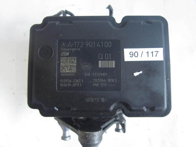 90-117 Pompa ABS ATE Controller  A1729014100 A1724313812  100926-23673 10092623673 285264-18183 28526418183 HW 1010 HW1010 MERCEDES BENZ  CLASSE C