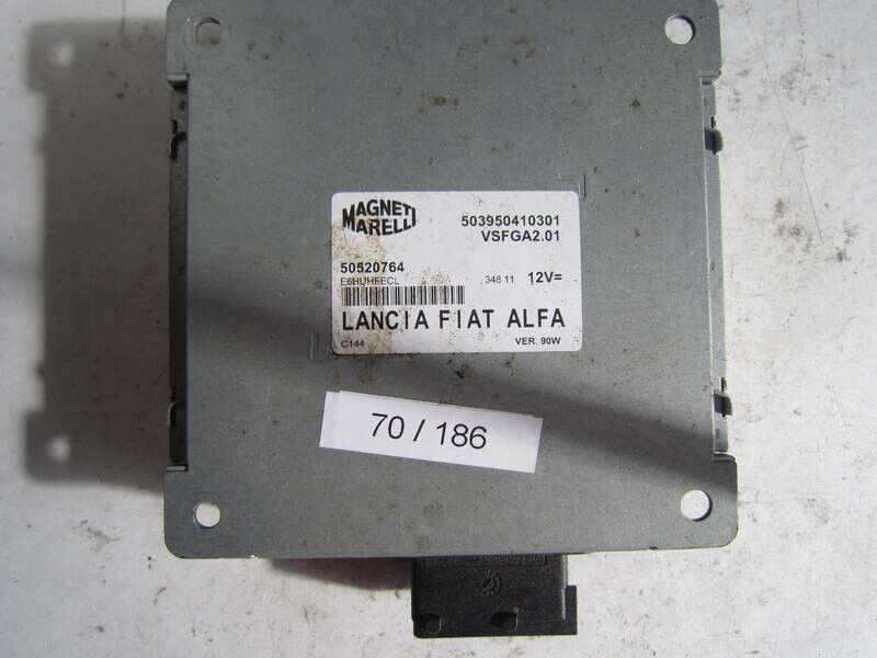 70-186 Modulo Radio CD Player Magneti Marelli  50520764 503950410301  VSFGA2.01 VSFGA201     ALFA ROMEO / FIAT / LANCIA  VARIE