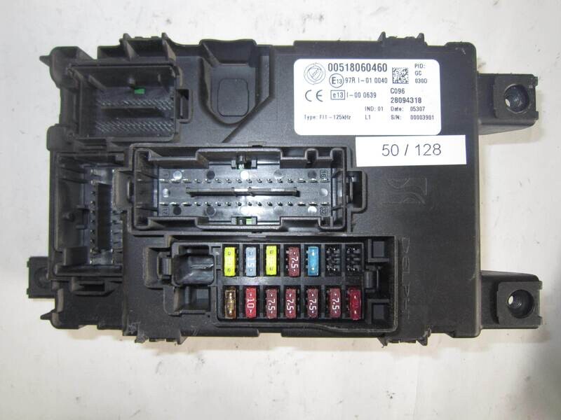 50-128 Body Computer Delphi 00518060460 28094318 C096 ALFA ROMEO / FIAT / LANCIA Diesel PUNTO 1.3