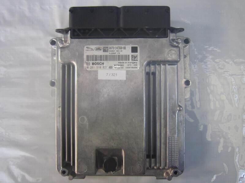 7-321 Centralina Motore Bosch 0 261 S18 821 0261S18821 HX73-14C568-BB 1039T08350   LAND ROVER Benzina RANGE ROVER SPORT