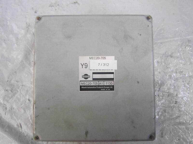 7-312 Centralina Motore Hitachi MEC20-705 MEC20705 A1 1130   NISSAN Benzina VARIE