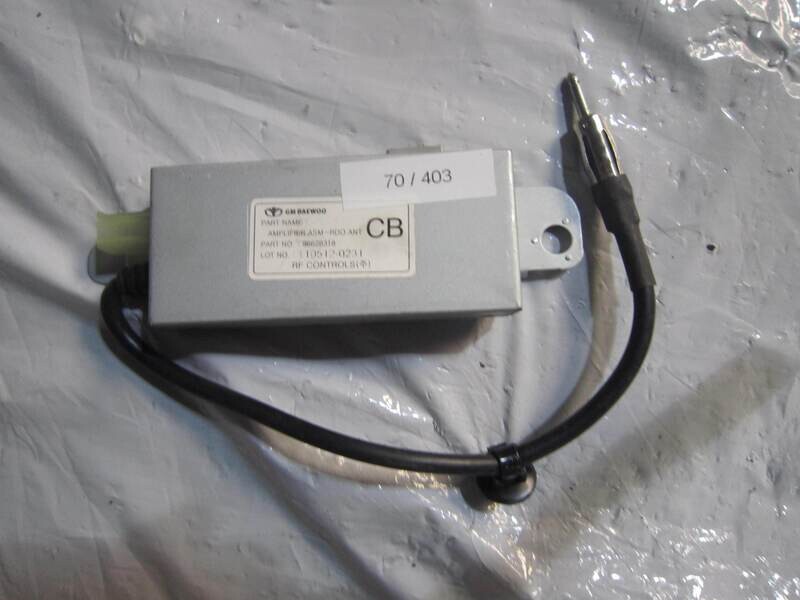 70-403 Modulo Antenna Chevrolet 96628318 AMPLIFIER ASM-RDO ANT AMPLIFIERASMRDOANT CAPTIVA