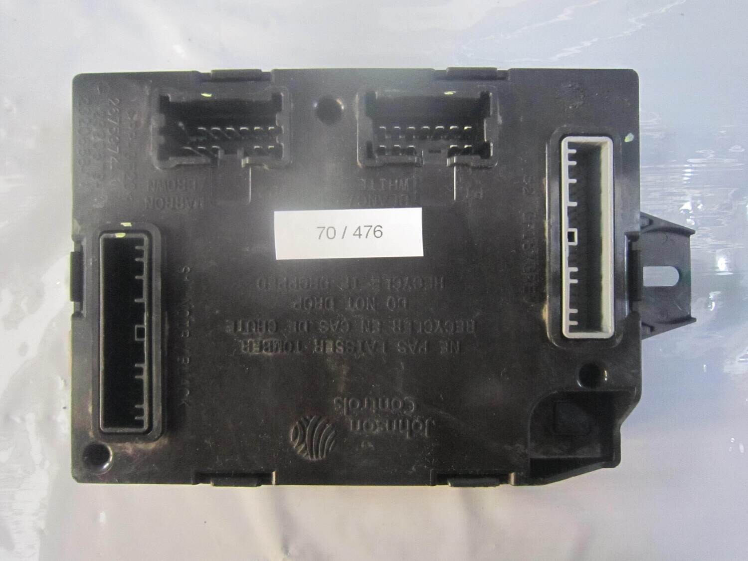 70-476 Centralina Modulo Confort Johnson Controls 2575974   2320679 2320666   SMART Generica FORFOUR