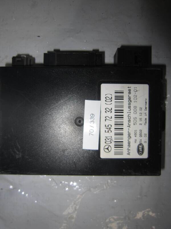 70-339 Modulo di Controllo Hella KG 031 545 72 32 (02) 0315457232(02) 5DS 008 102-01 5DS00810201 HW 4901 SW 0502 MERCEDES BENZ CLASSE  C